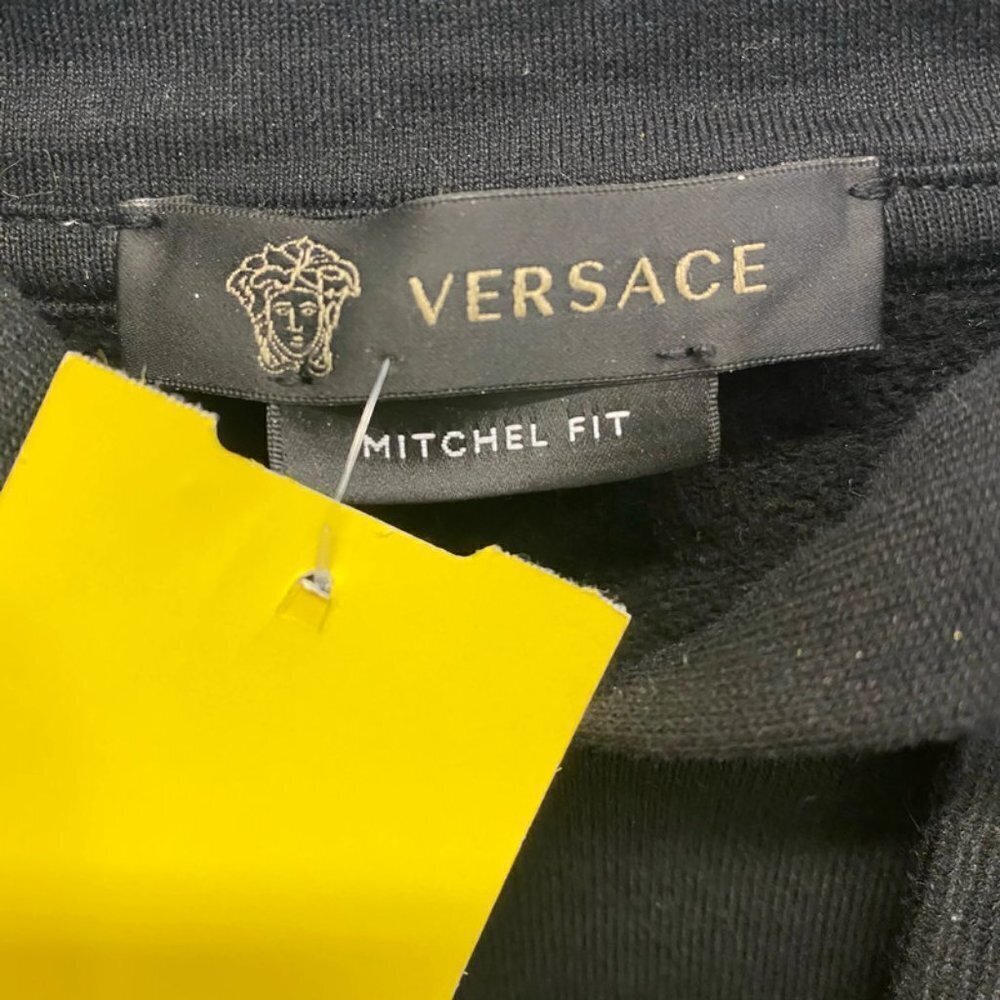 Versace Black Sunglass Graphic Hoodie Sweatshirt - Picture 5 of 5